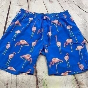 UEC Men’s XL No Retreat flamingo bathing suit